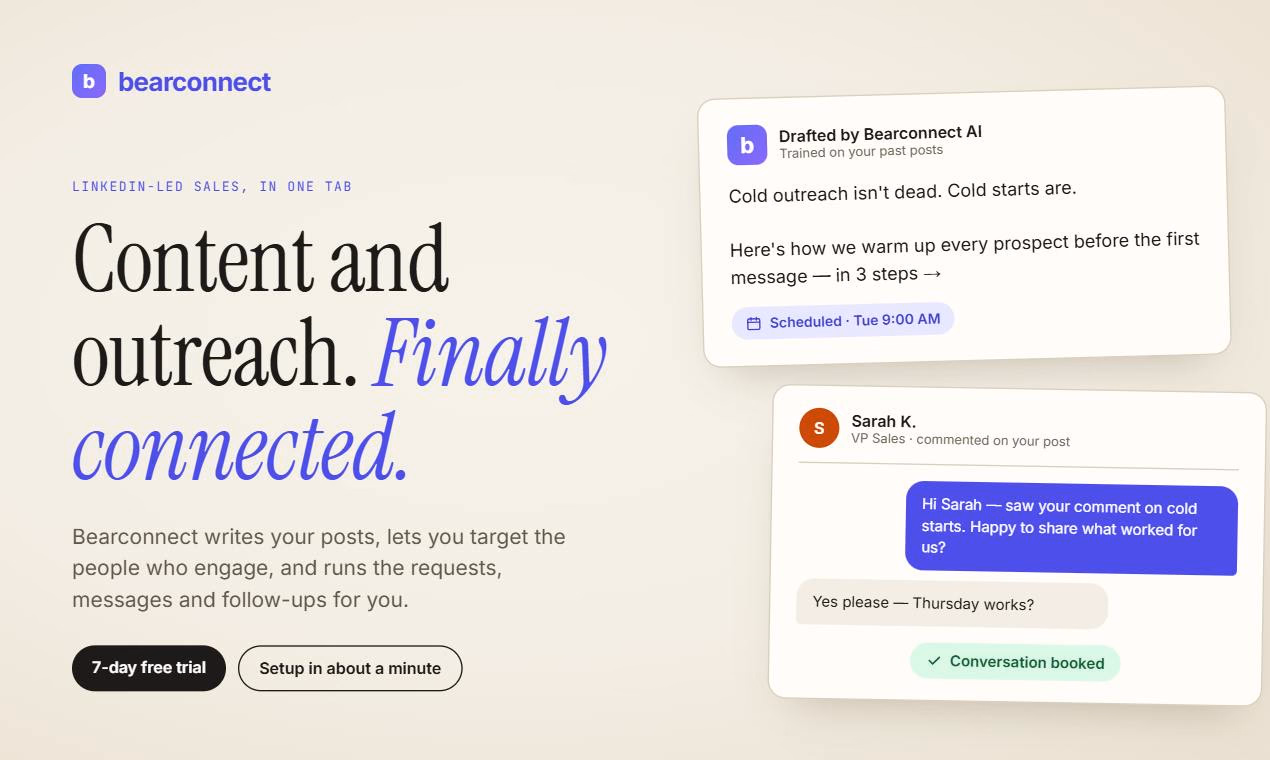 Bearconnect 2.0 preview