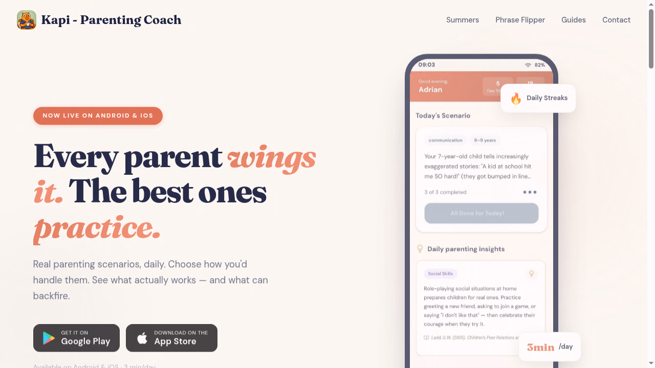 Kapi - Parenting Coach preview
