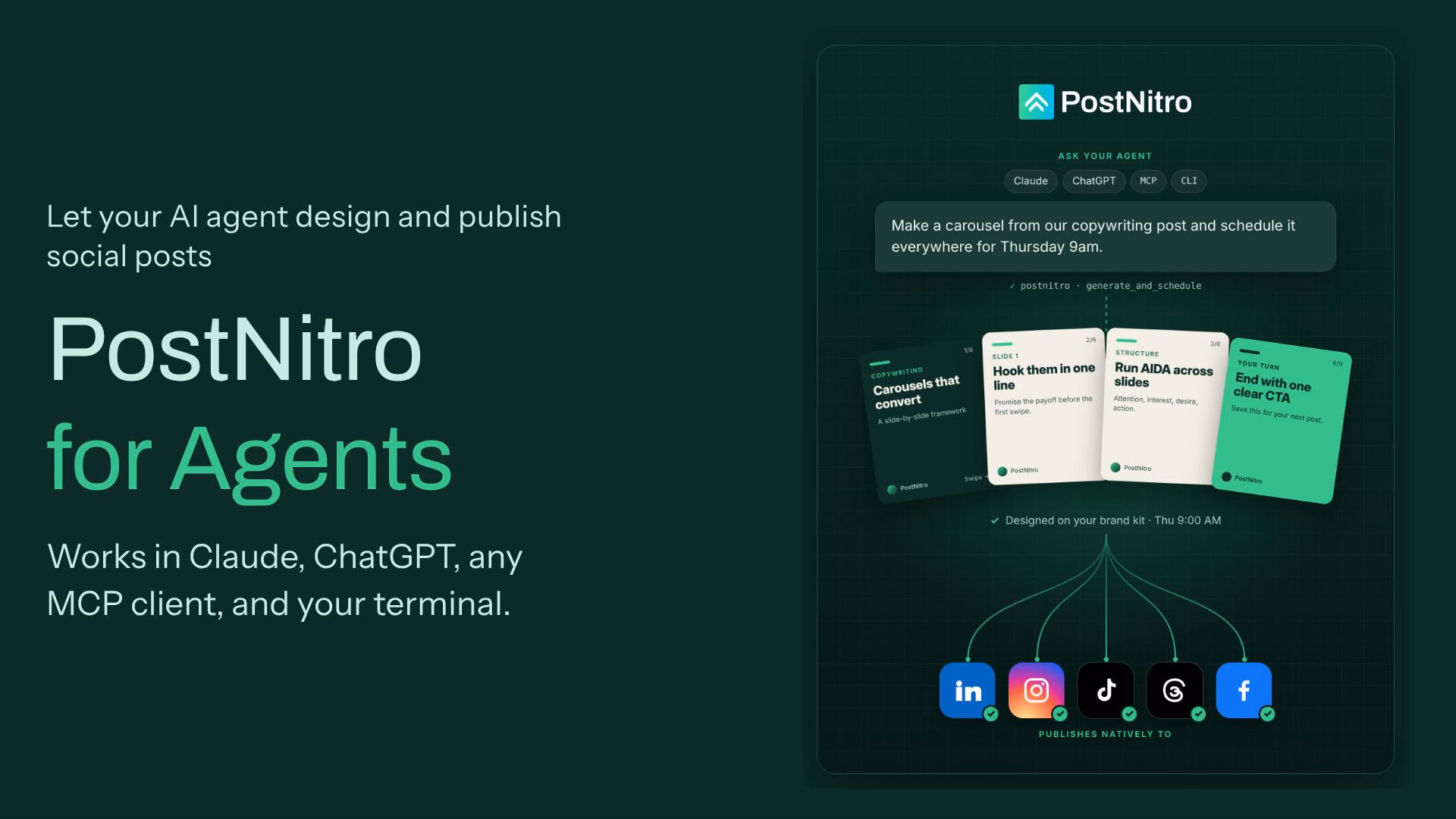PostNitro for Agents preview