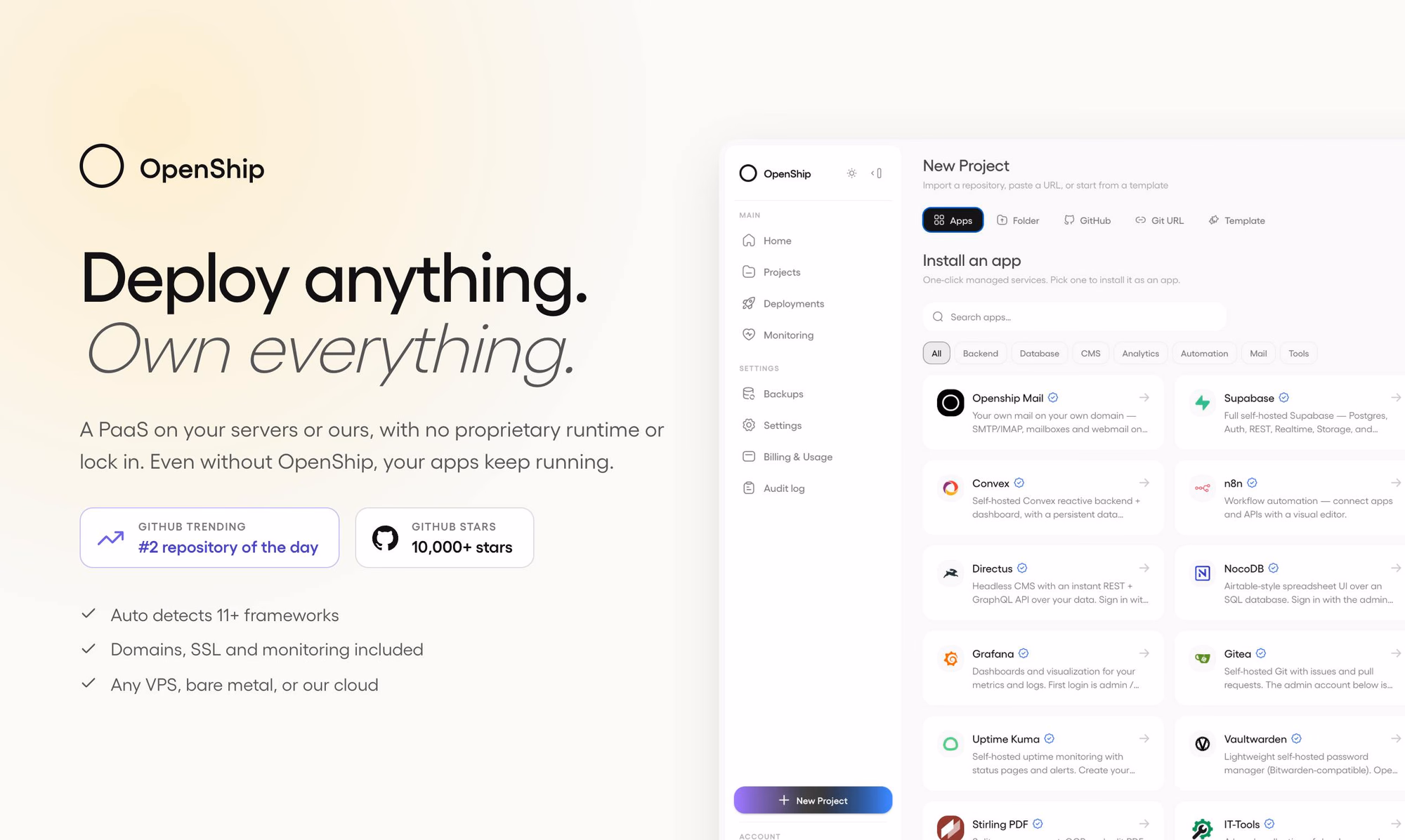 OpenShip preview