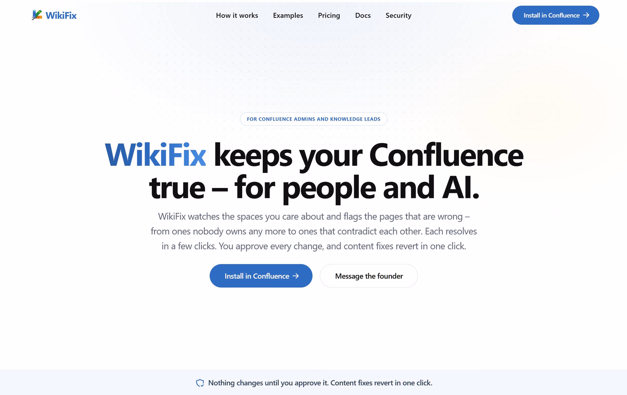 WikiFix for Confluence preview