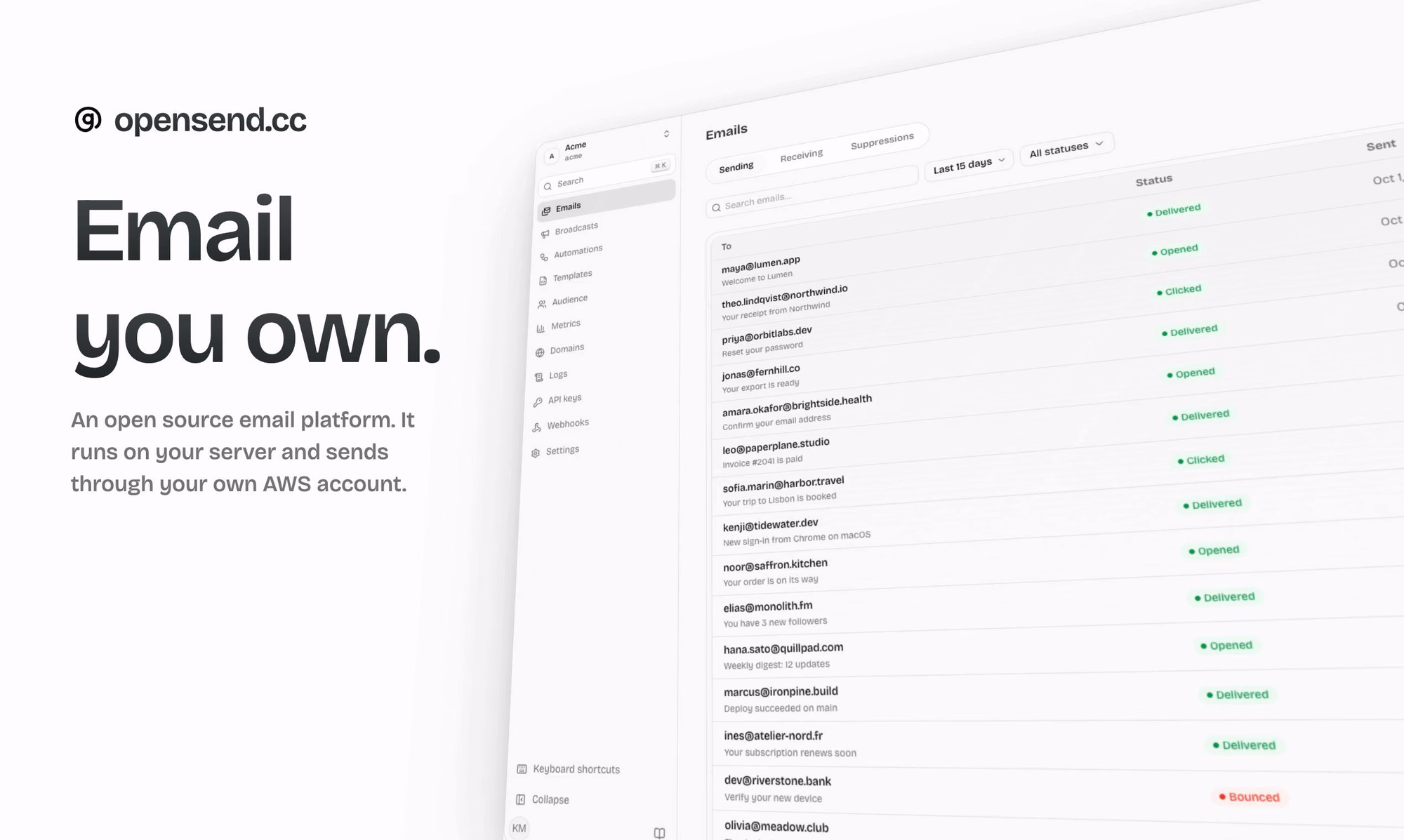 opensend.cc preview