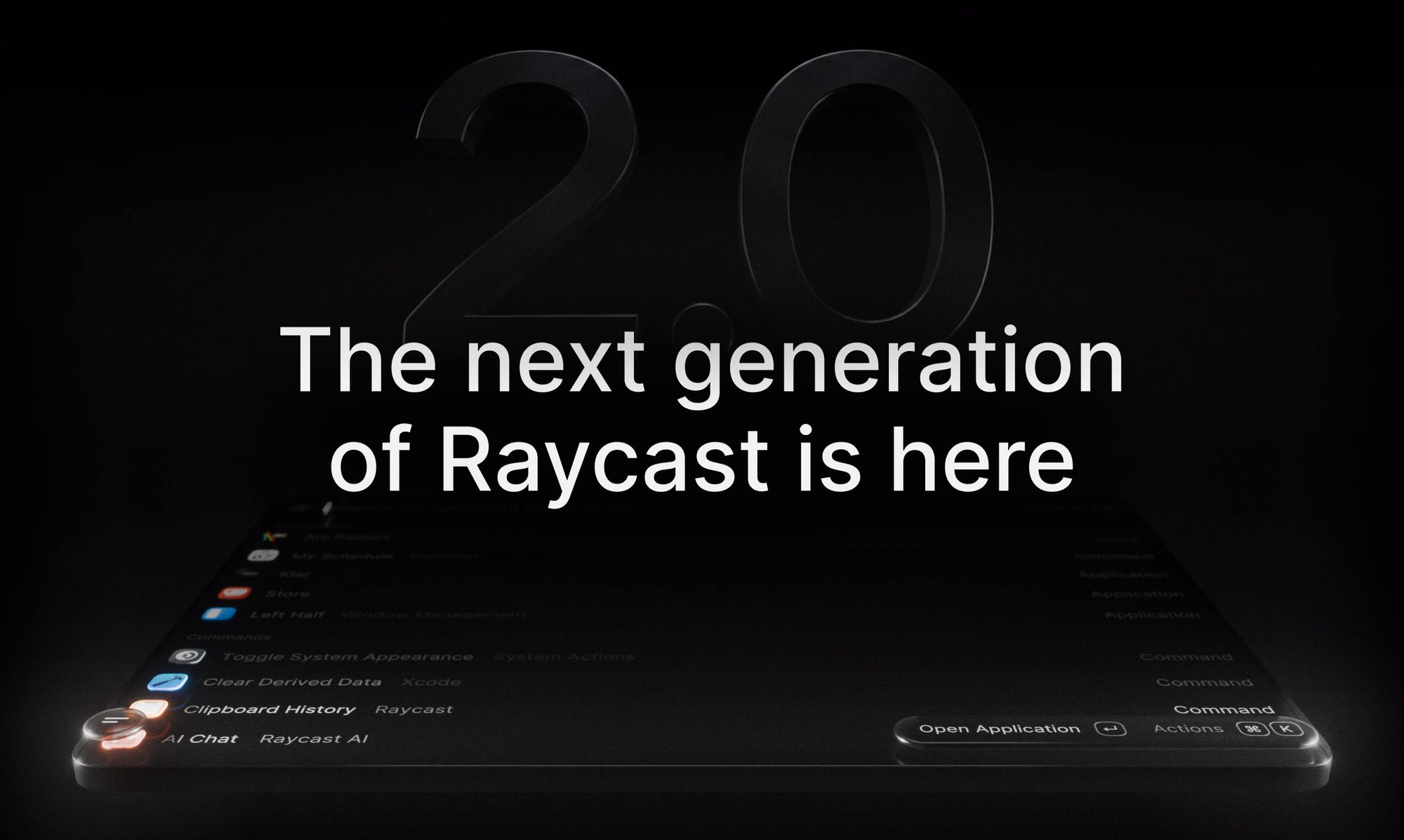 Raycast 2.0 preview