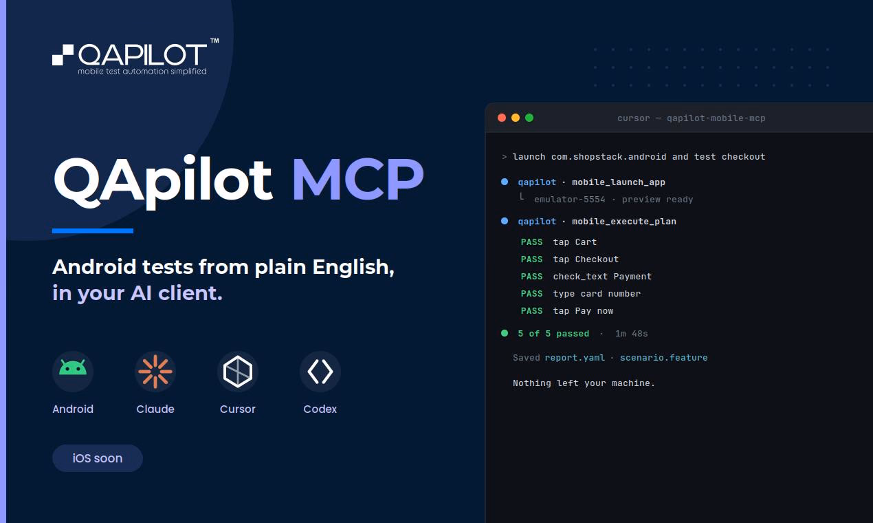 QApilot MCP for Android preview