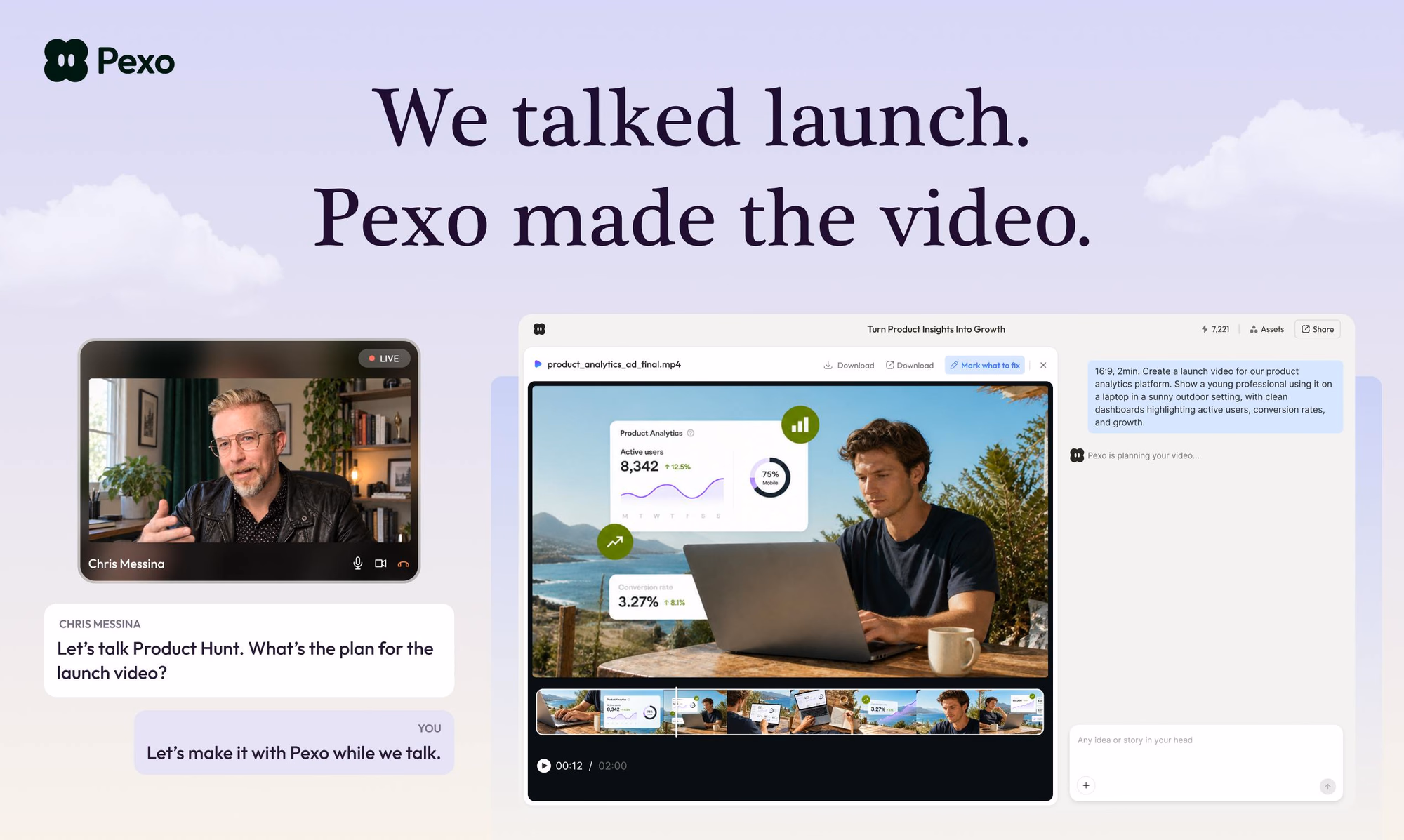 Pexo preview