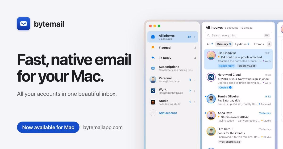 bytemail preview