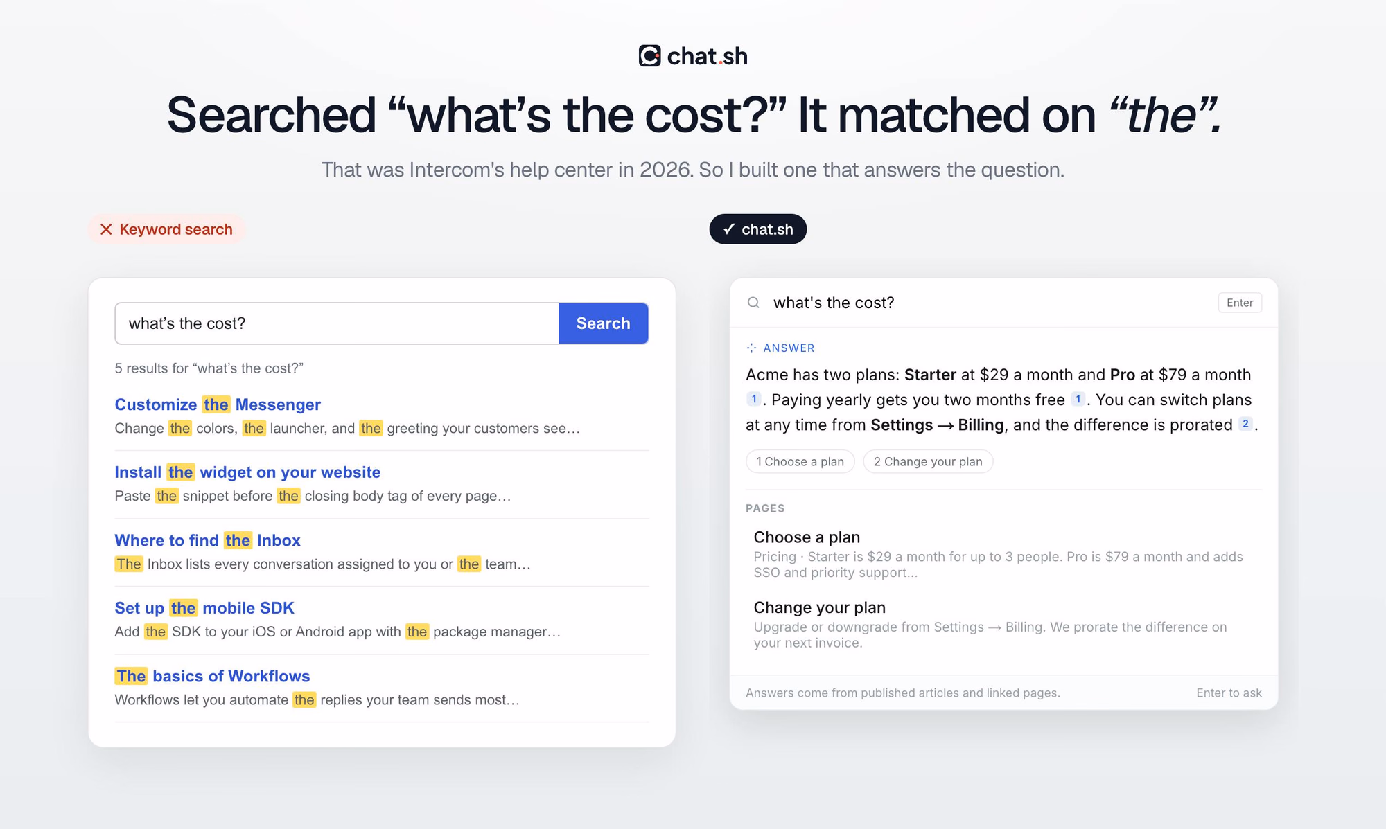 Chat.sh preview