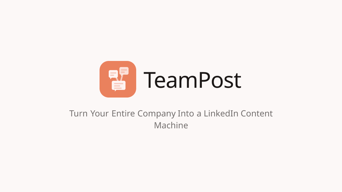 TeamPost preview