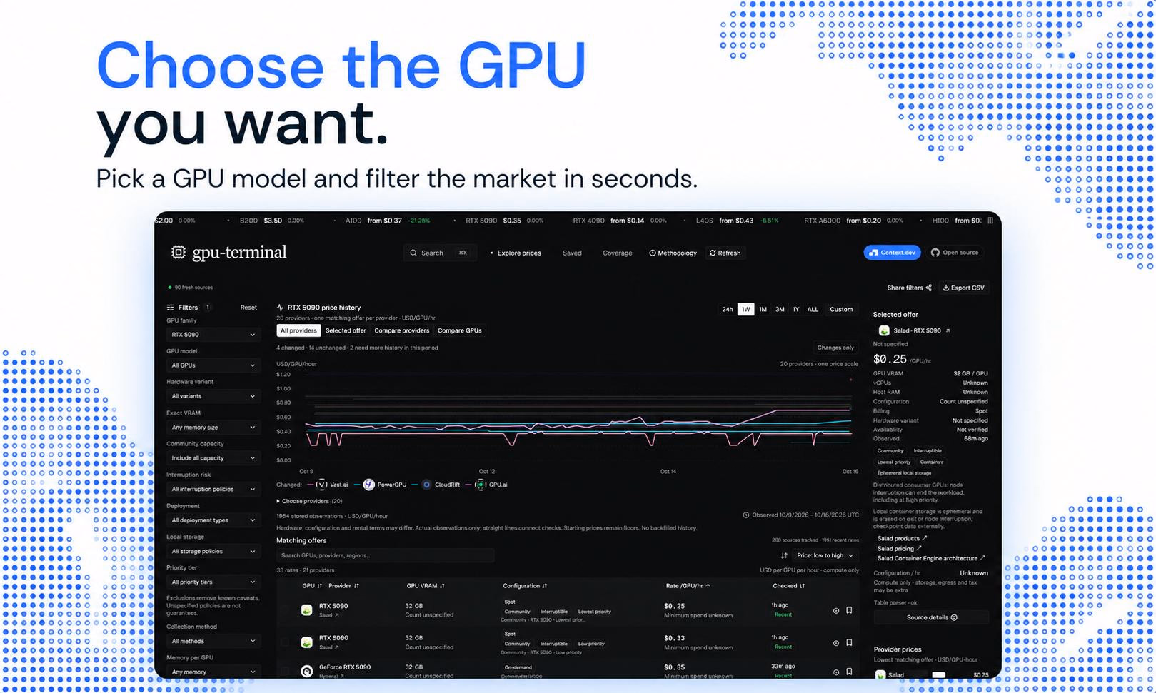 GPU Terminal by Context.dev