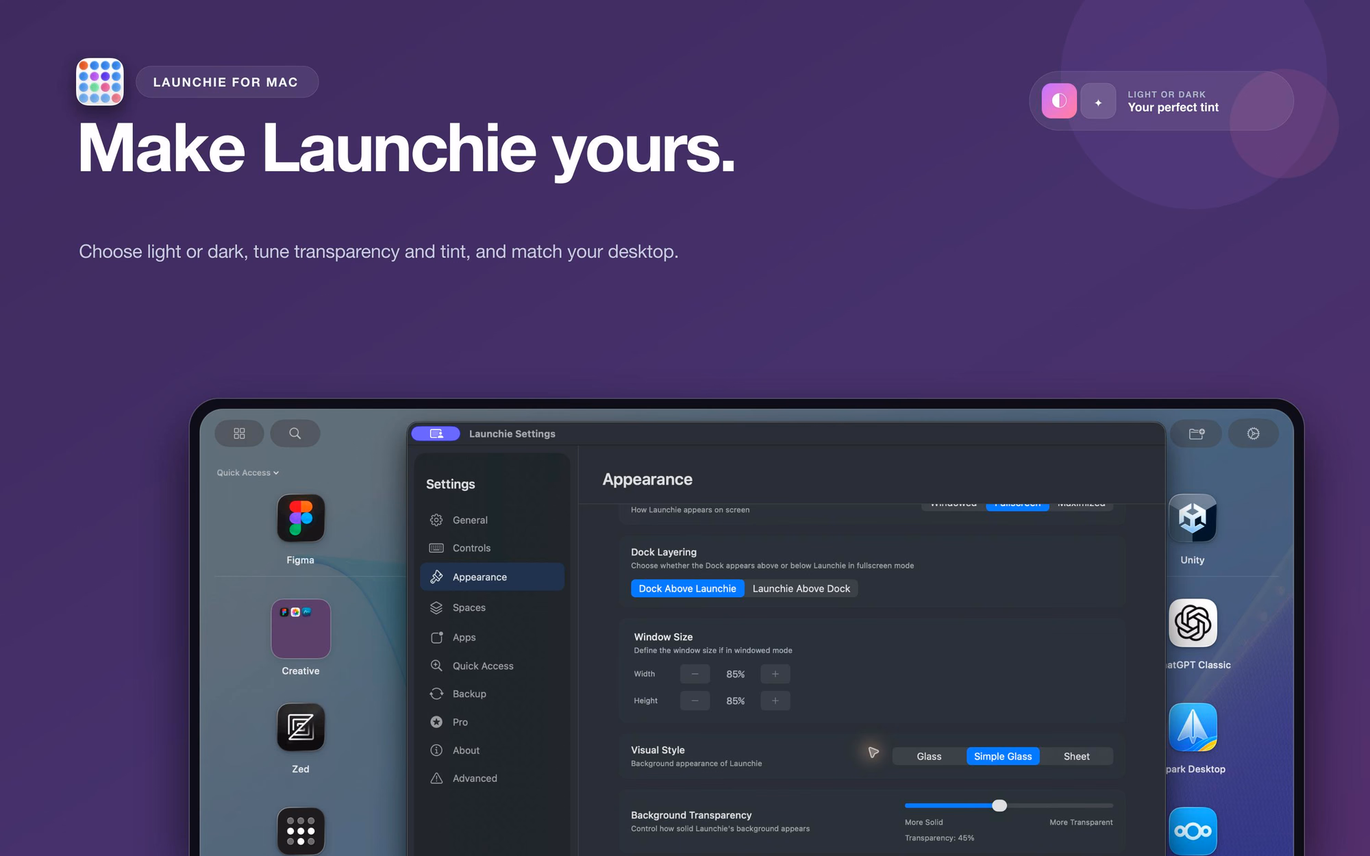 Launchie 1.6.1 preview