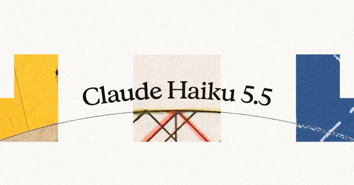 Claude Haiku 5.5 preview
