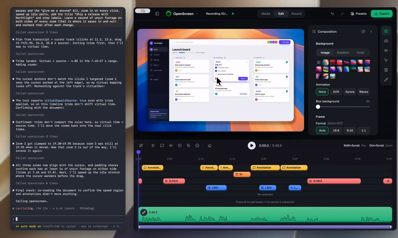 OpenScreen 2 preview