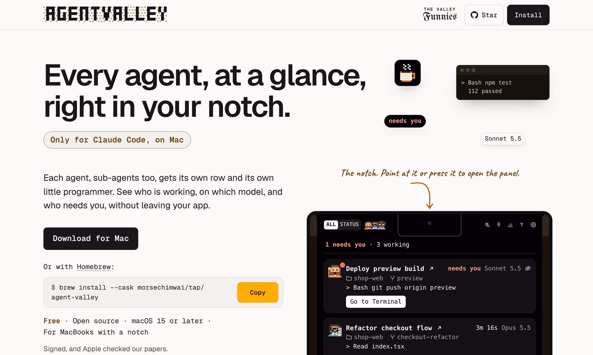 AgentValley preview