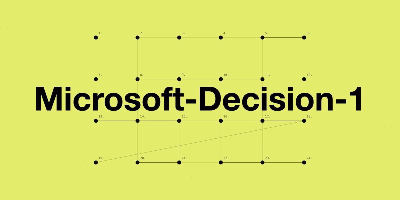 Microsoft-Decision-1 preview