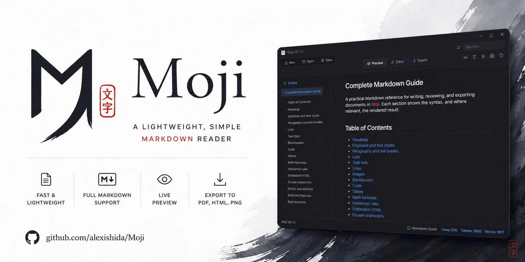 Moji preview