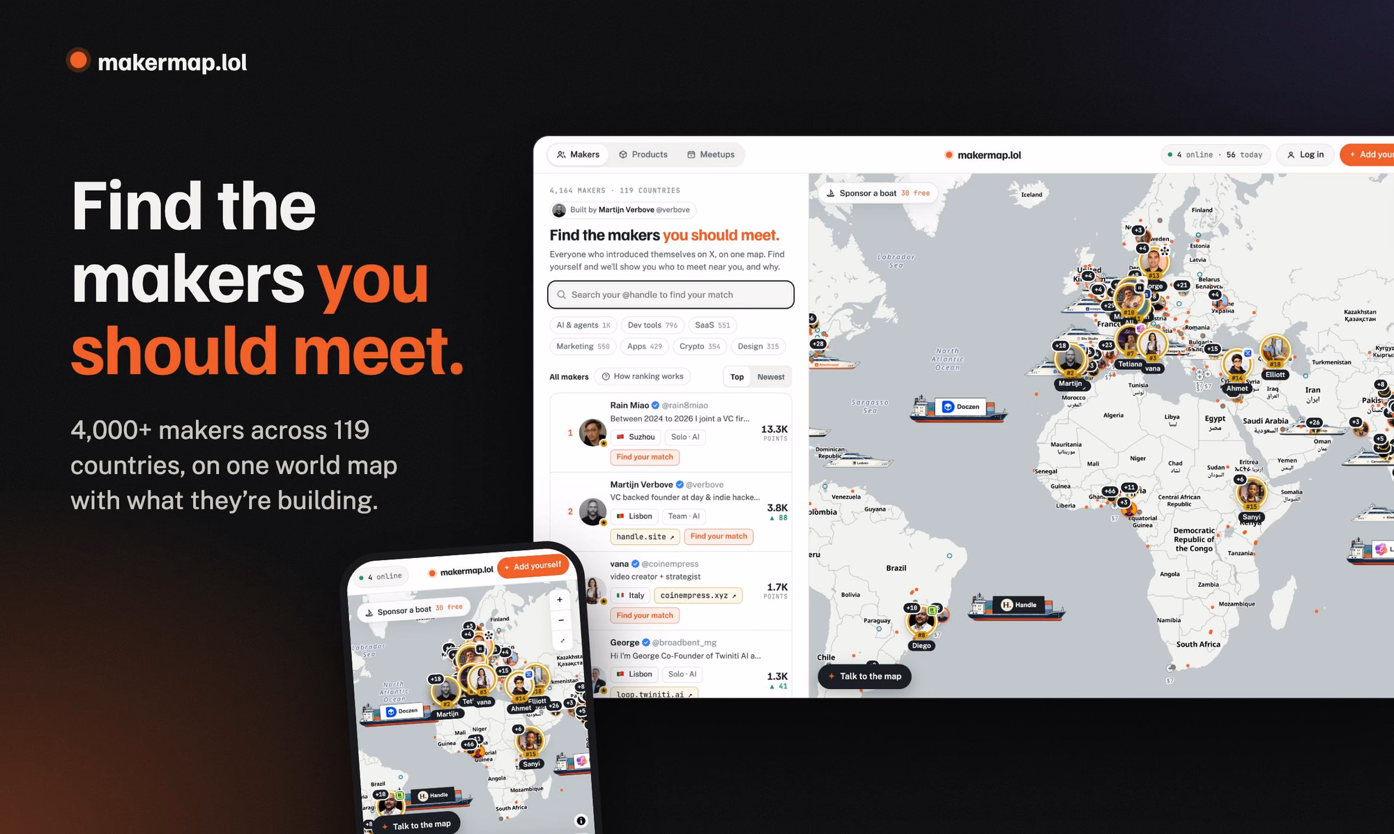 MakerMap preview