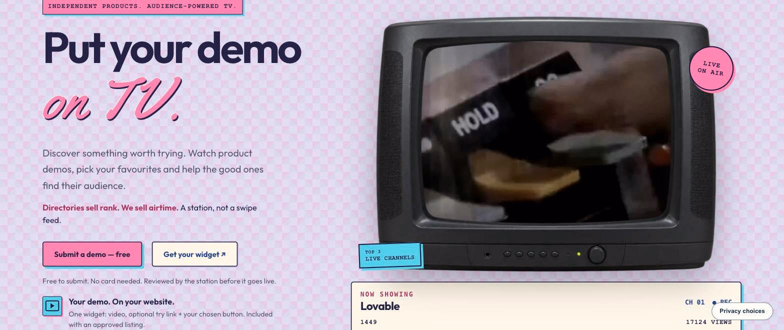 DemoTV preview