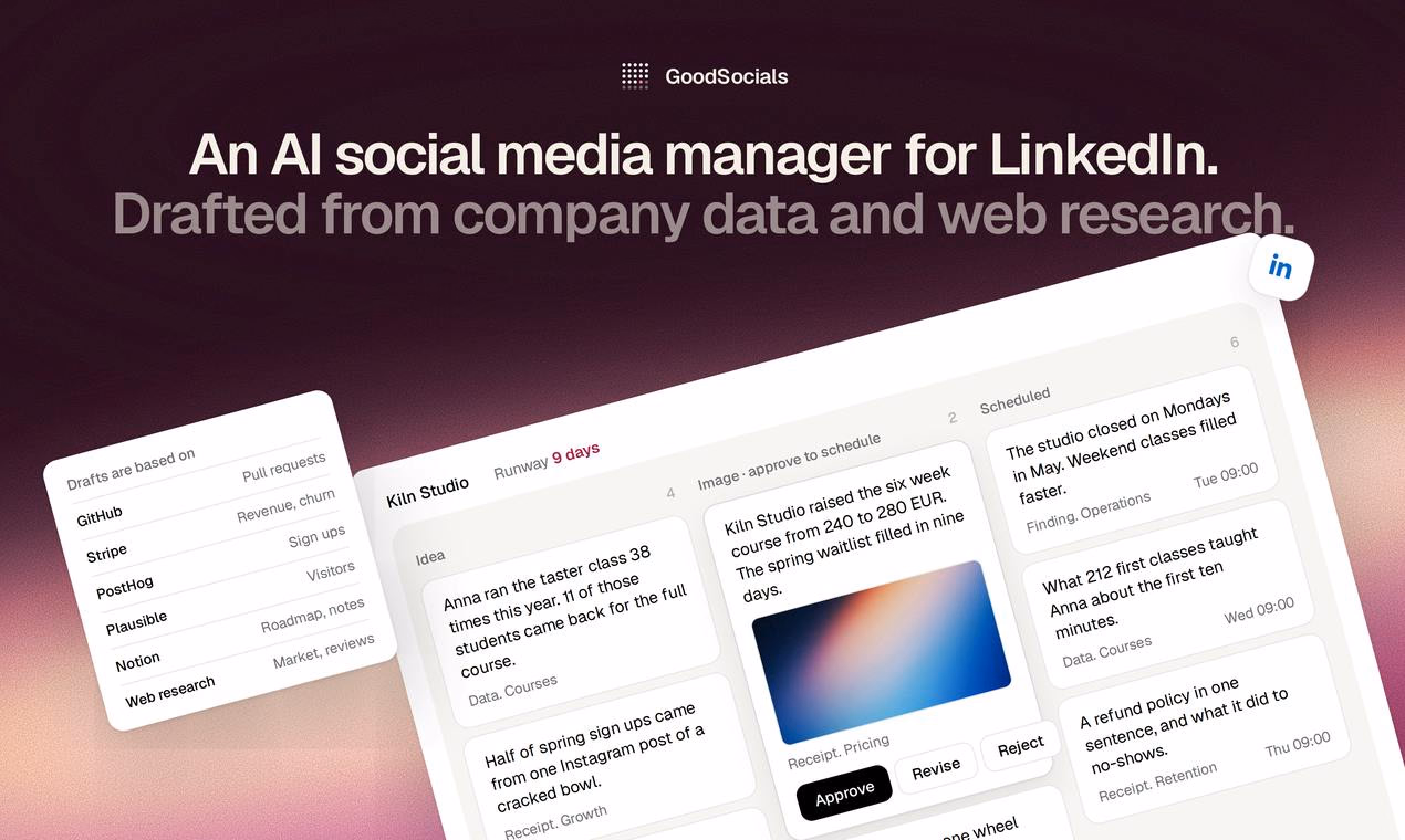 GoodSocials preview
