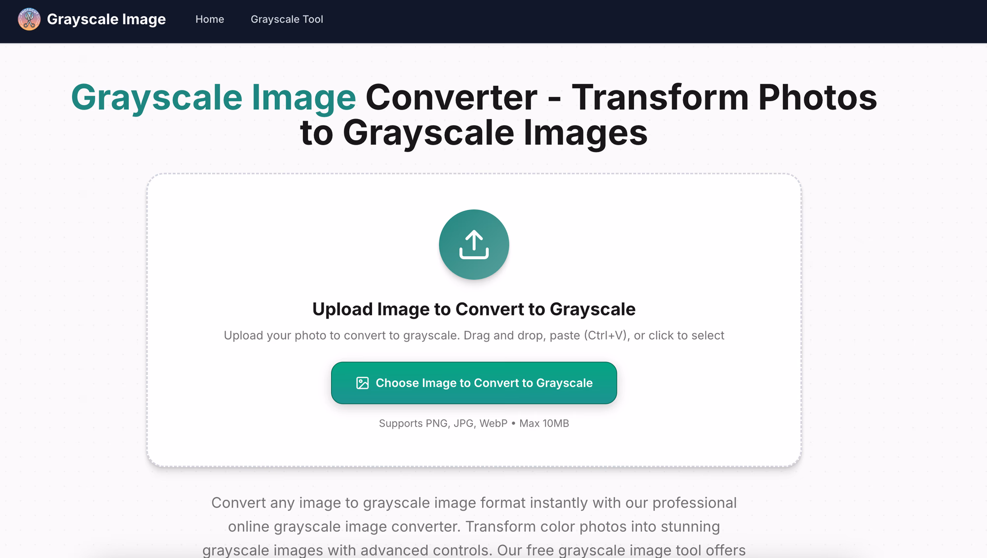 Grayscale Image preview