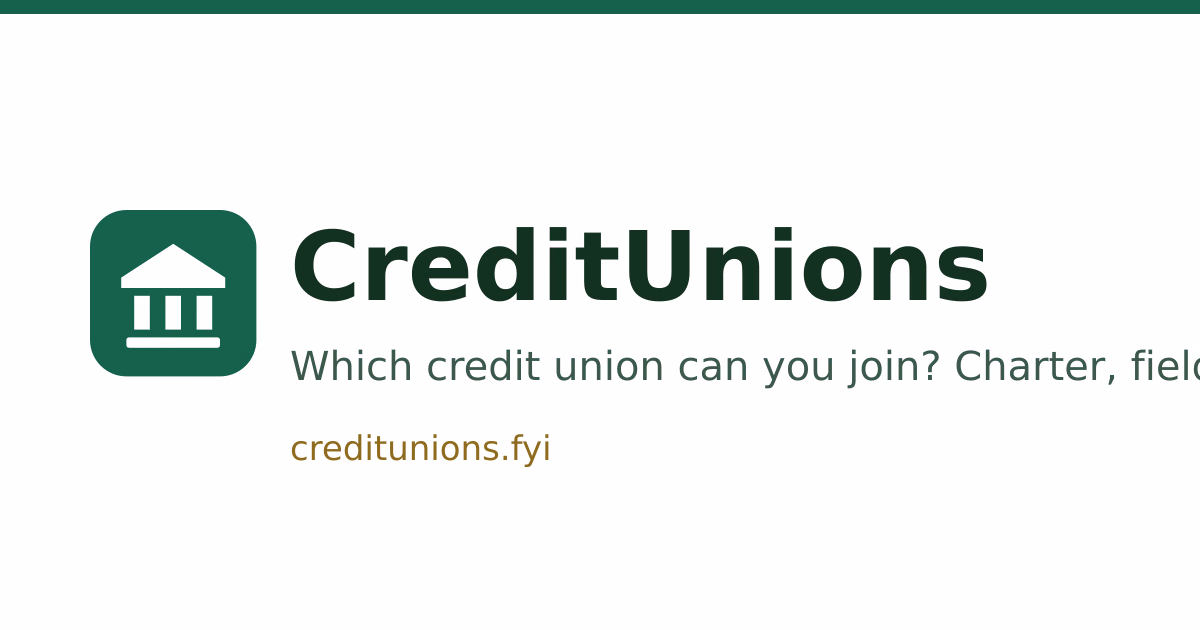 CreditUnions preview