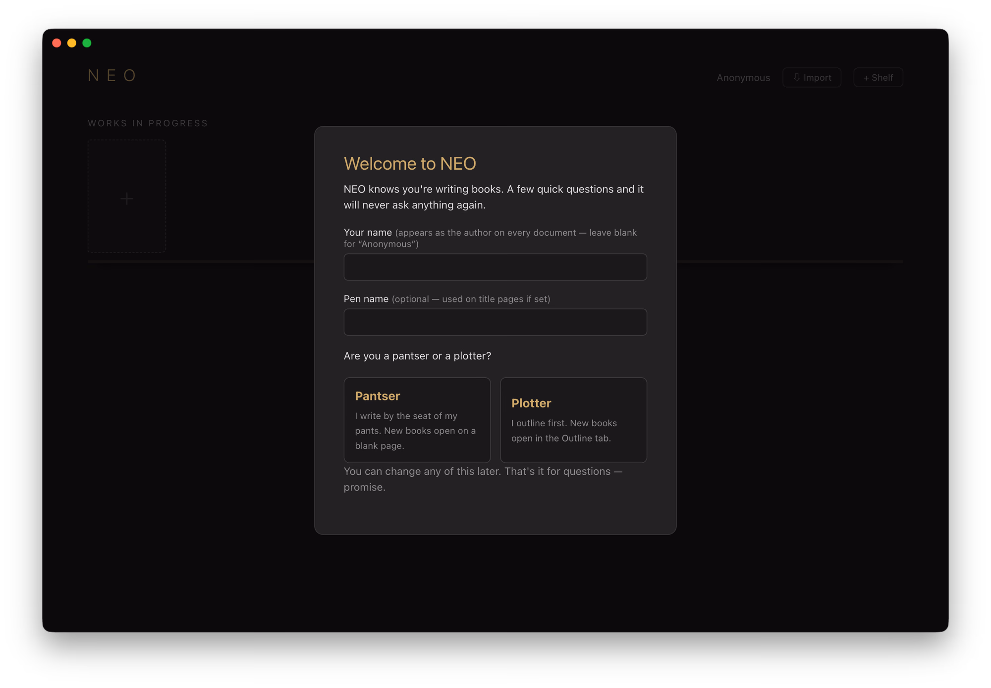 Neo preview
