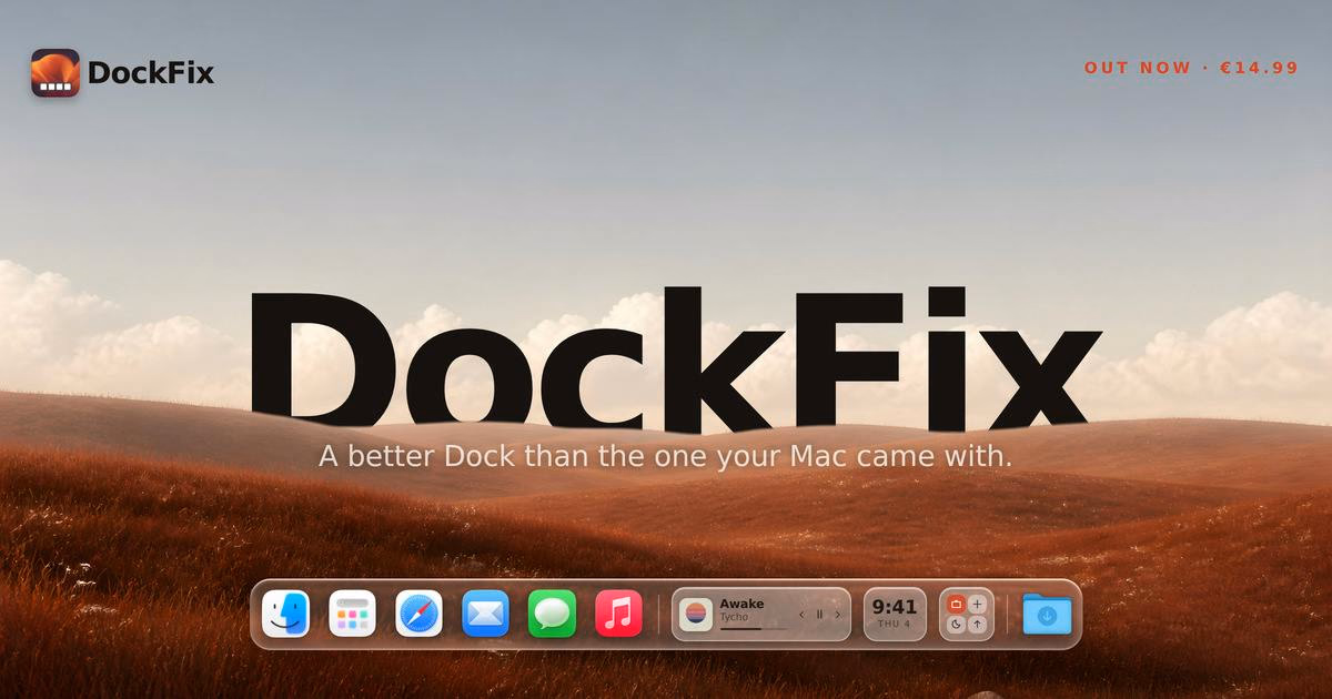 DockFix 5.0 preview