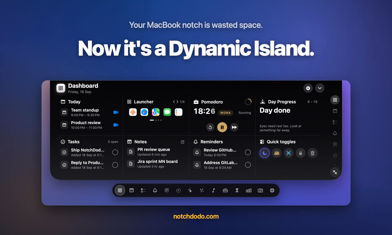 NotchDodo preview