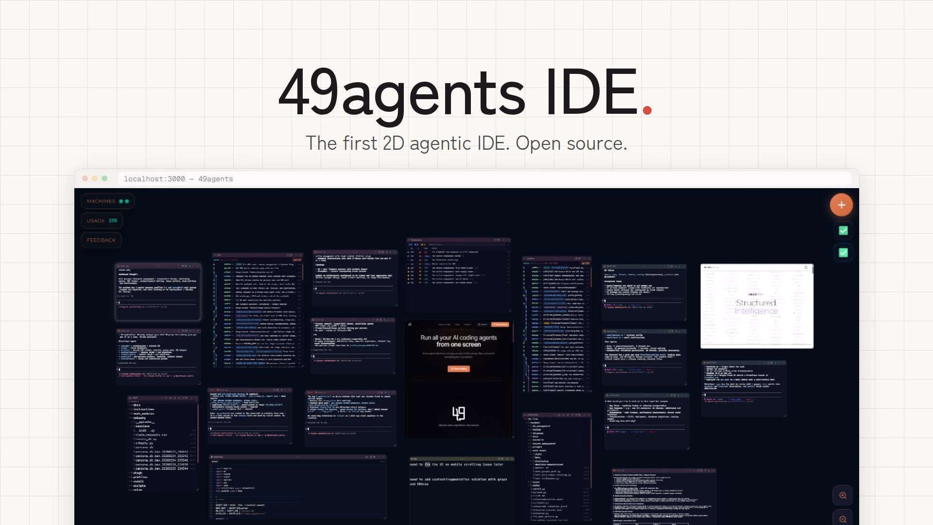 49agents IDE preview