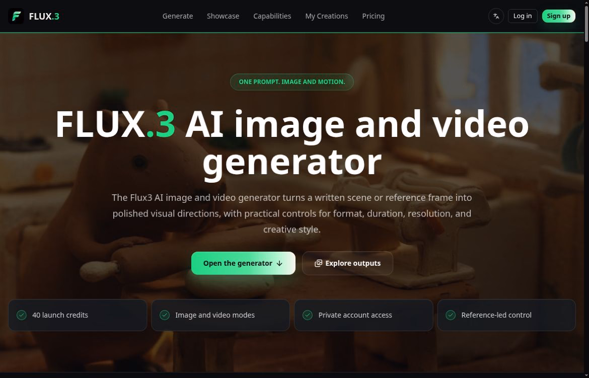 FLUX 3 preview
