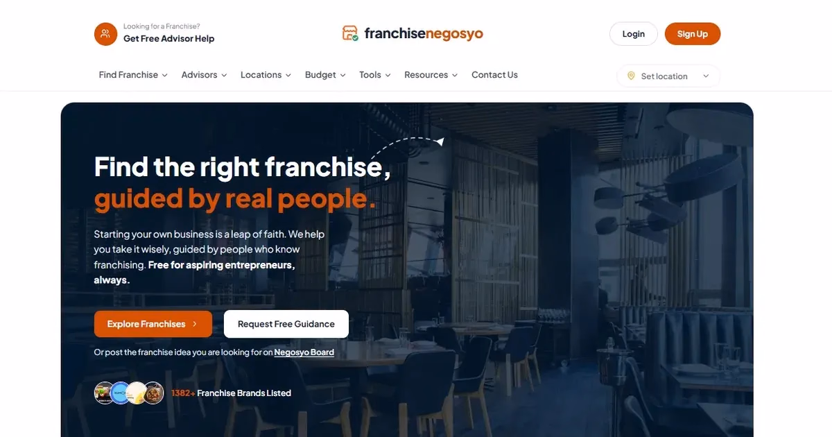 FranchiseNegosyo preview