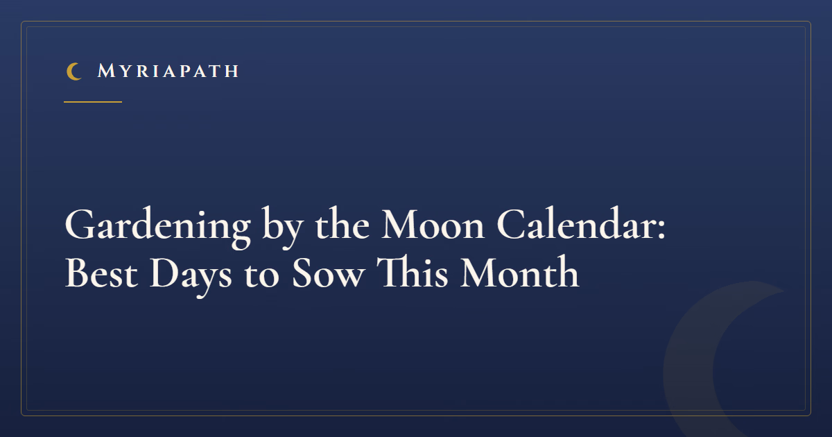 Gardening by the Moon Calendar preview