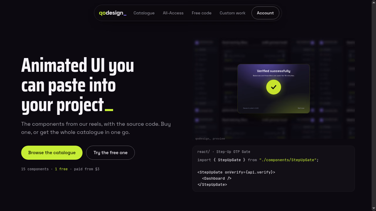qodesign preview