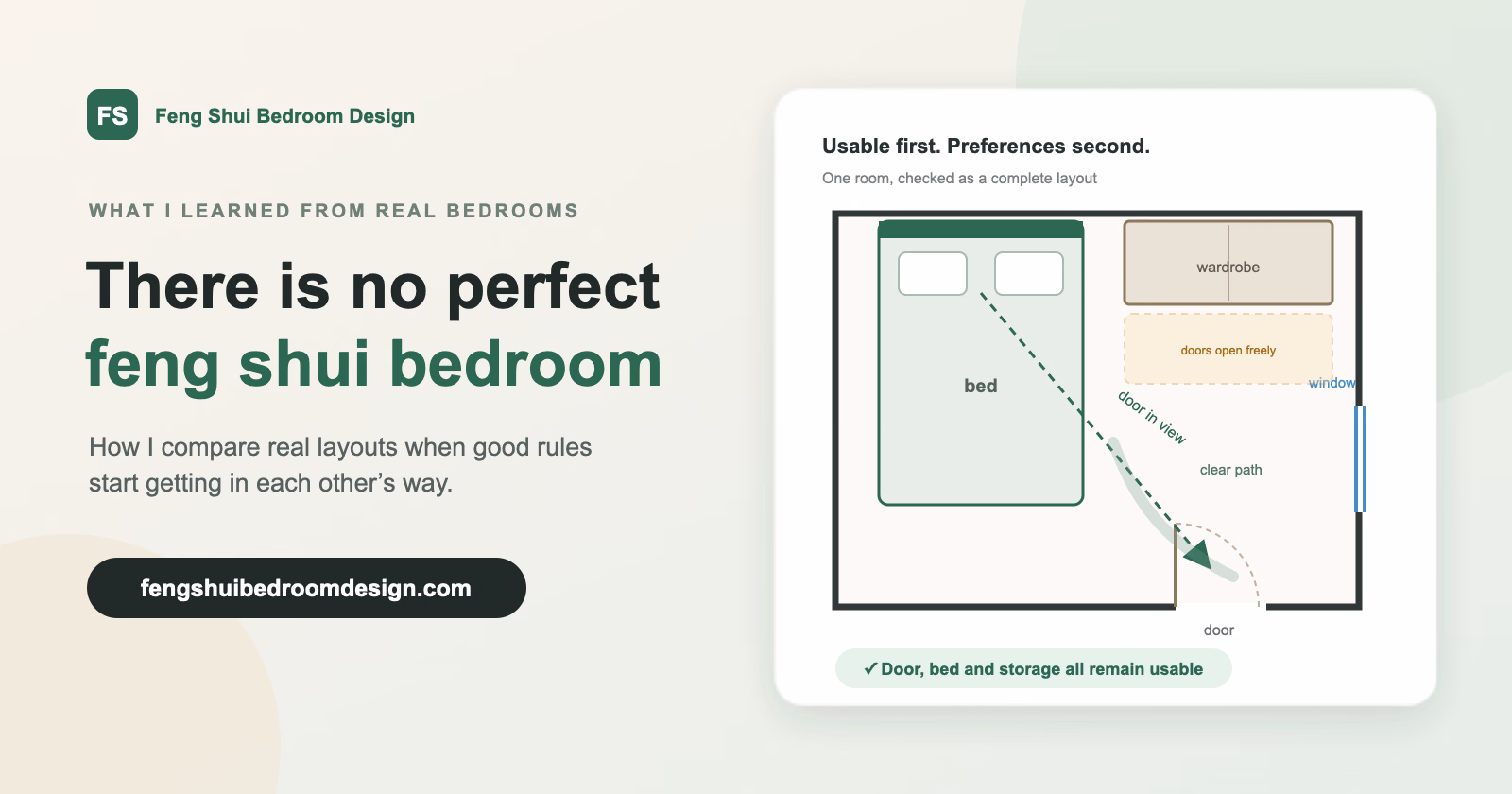 Feng Shui Bedroom Layout Generator: Free Map & Planner preview