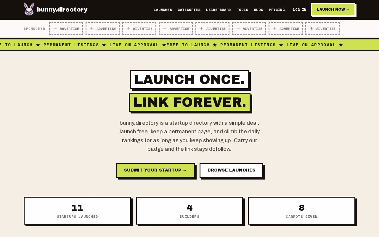 bunny.directory preview