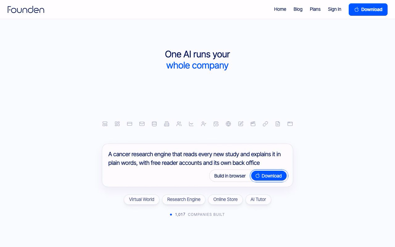 Founden preview