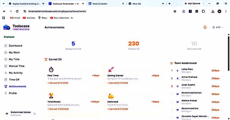 Toolscase Timetracker — AI-Powered Time Tracking for Software Teams preview