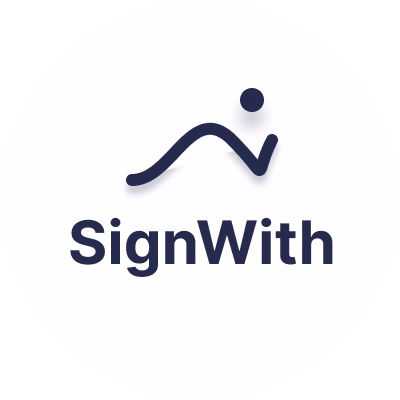 SignWith logo