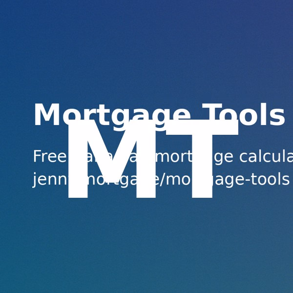 Mortgage Tools by Jenny logo
